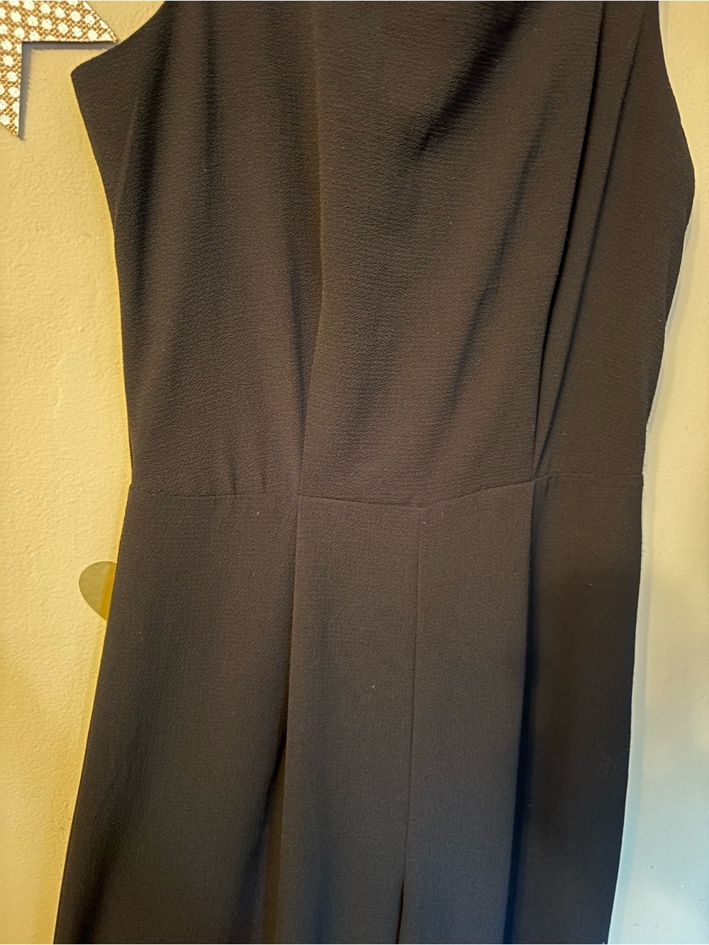 Monteau Black Scallop-Edge Sleeveless Jumpsuit - Picture 10 of 10